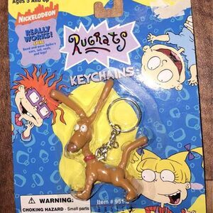 Nickelodeon Rugrats: Spike Dog Figure Fun Keychain
